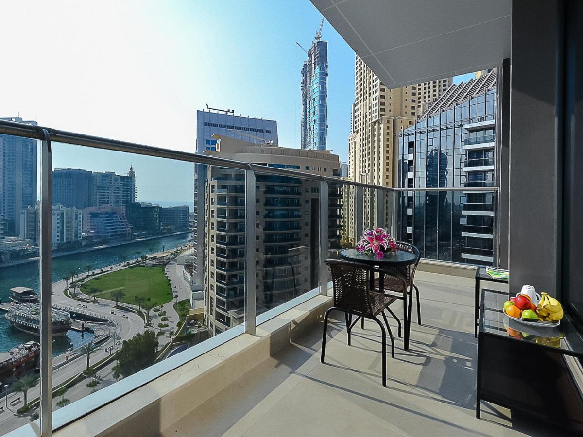 Sophisticated One Bedroom With Full Marina View Dubai Buitenkant foto