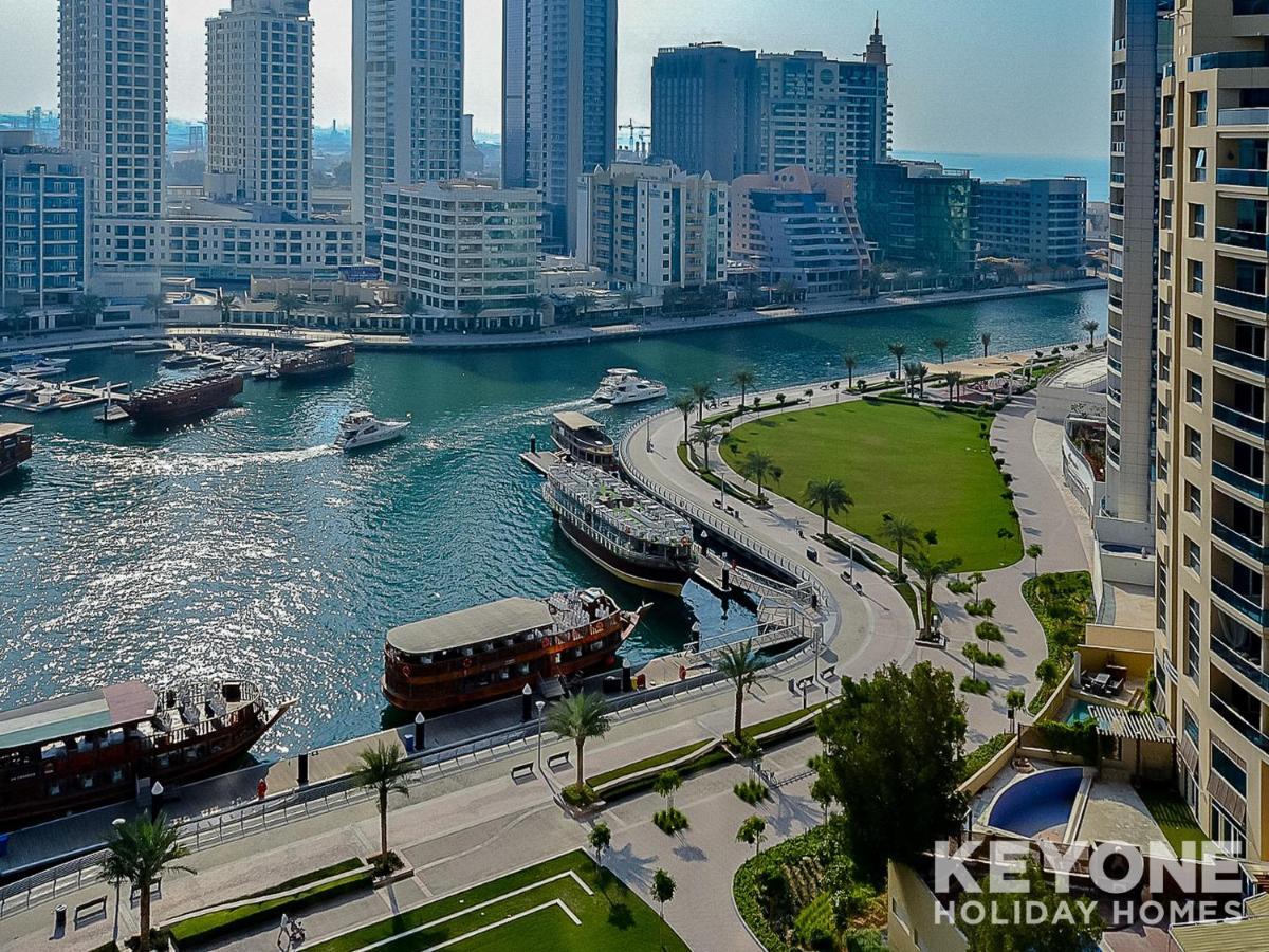 Sophisticated One Bedroom With Full Marina View Dubai Buitenkant foto