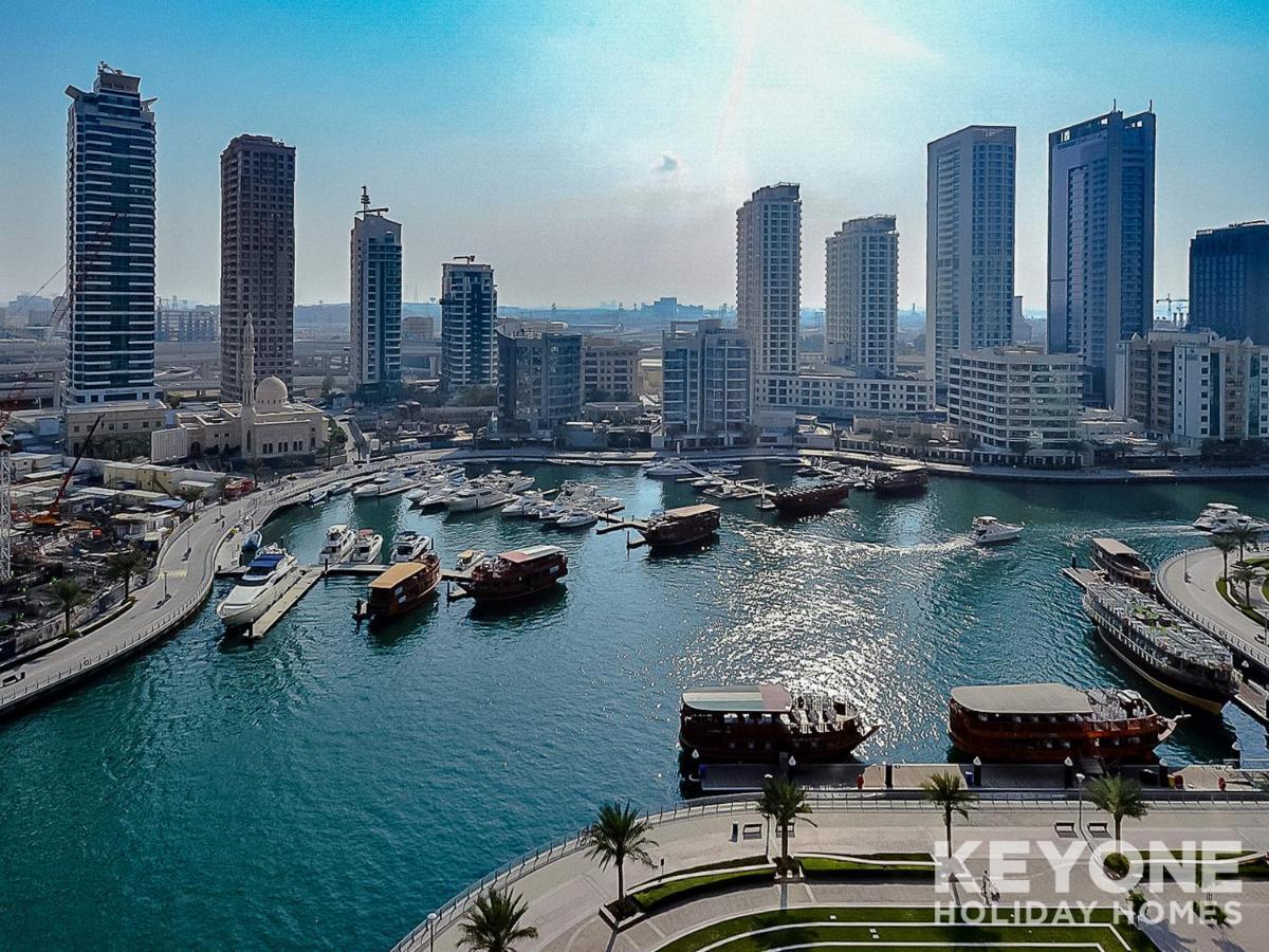 Sophisticated One Bedroom With Full Marina View Dubai Buitenkant foto