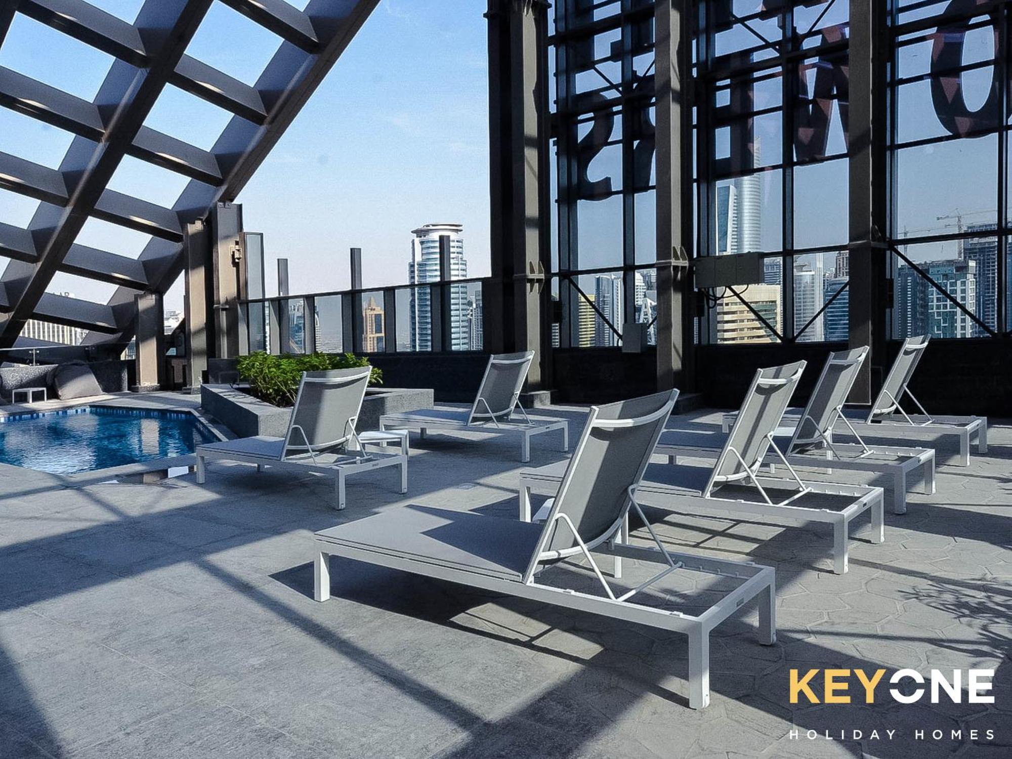 Sophisticated One Bedroom With Full Marina View Dubai Buitenkant foto