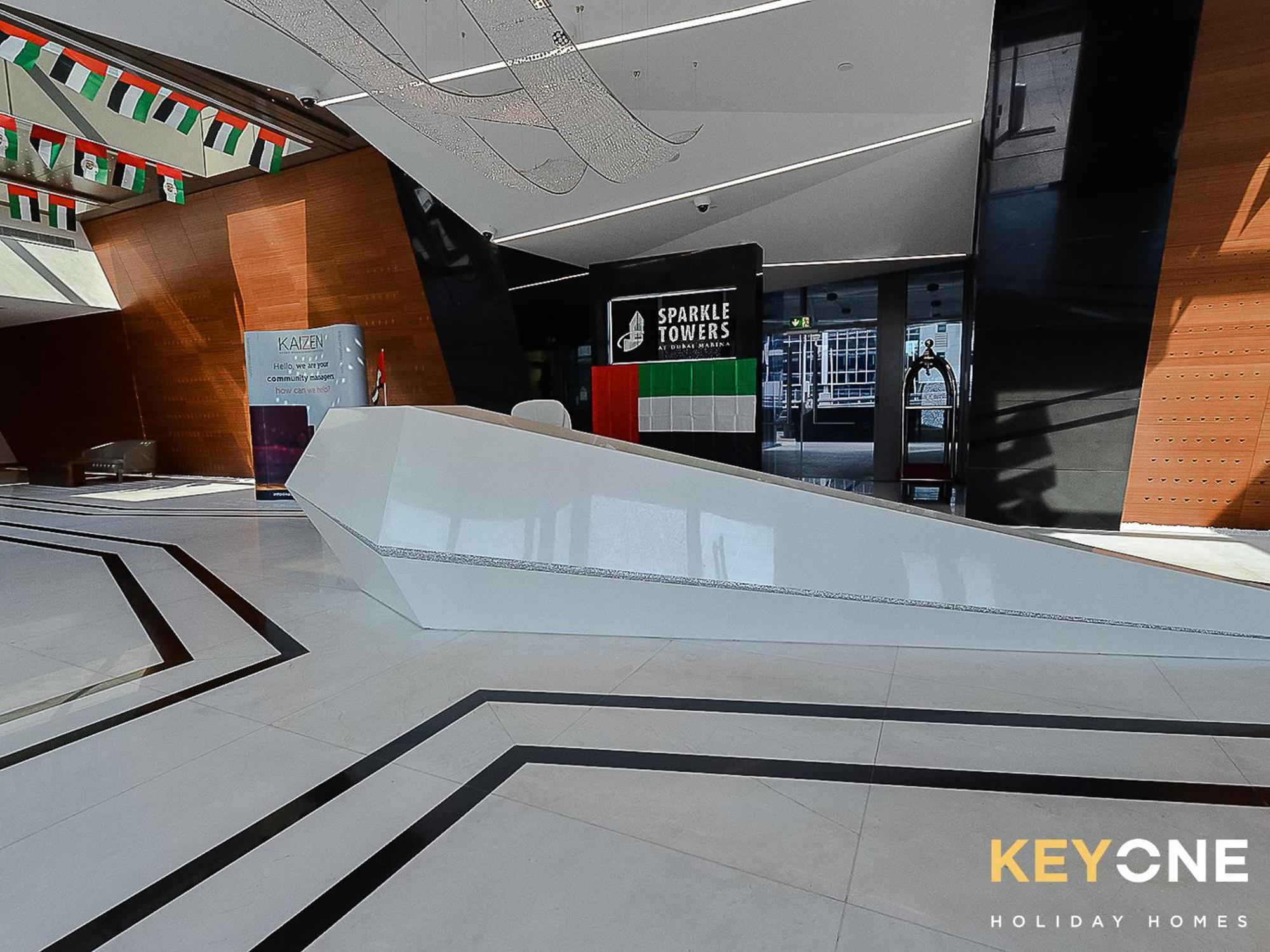 Sophisticated One Bedroom With Full Marina View Dubai Buitenkant foto
